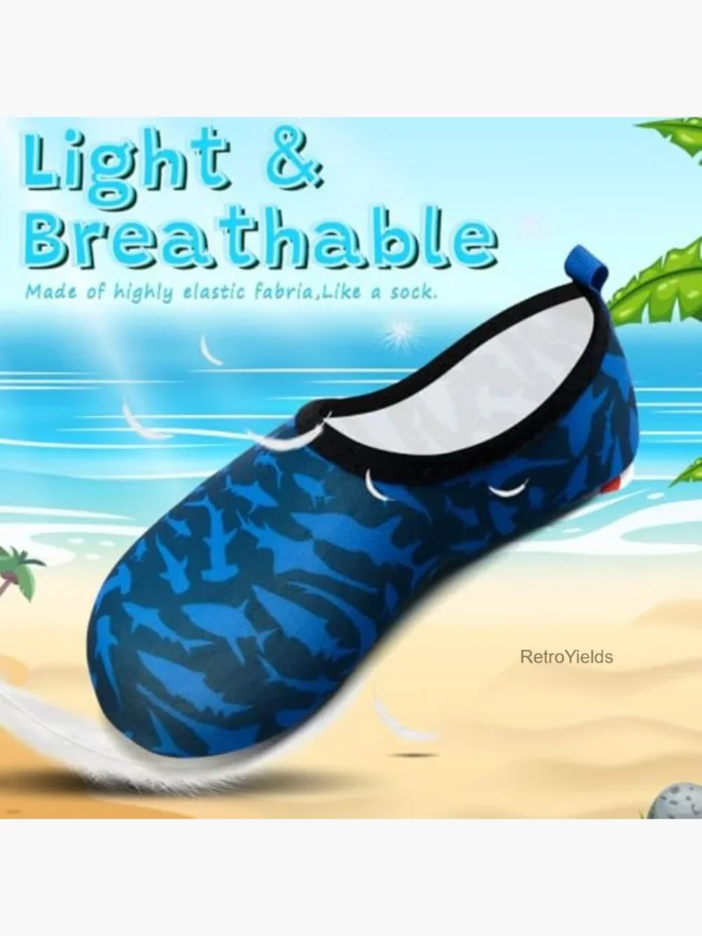 Kids Quick Dry Water Shoes for Beach Swim Outdoor Sports
